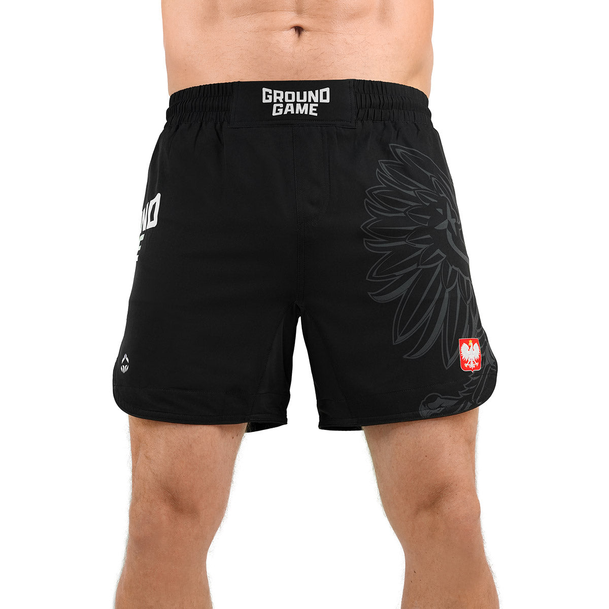 Lehké MMA Šortky Fukutsu Polsko 3.0 (Černý)