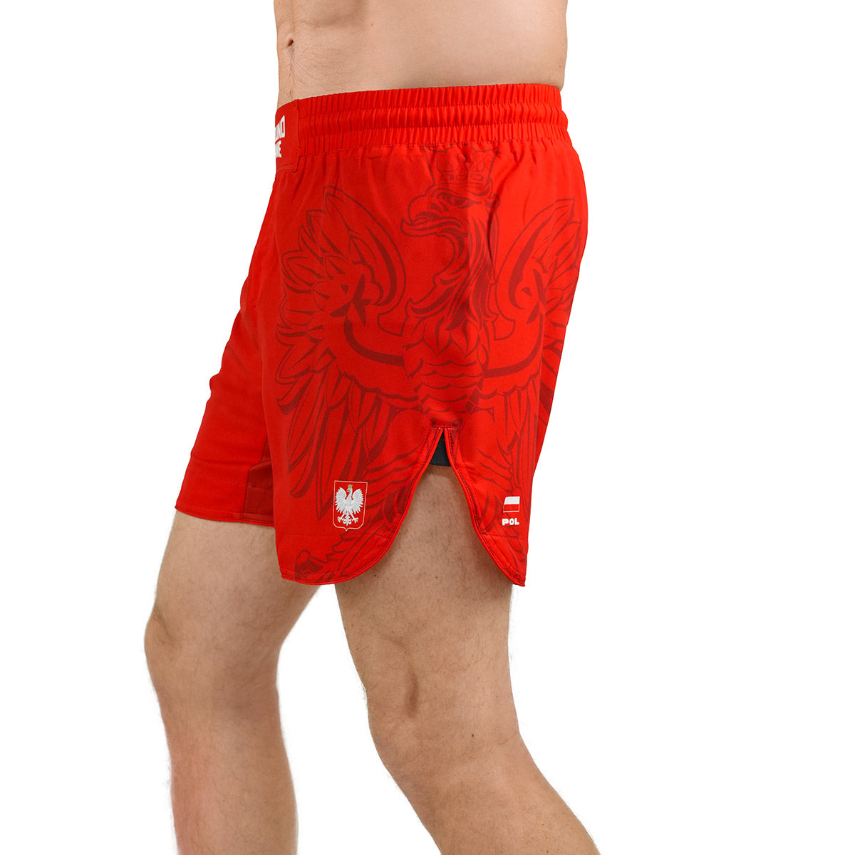 Lehké MMA Šortky Fukutsu Polsko 3.0 (Červený)