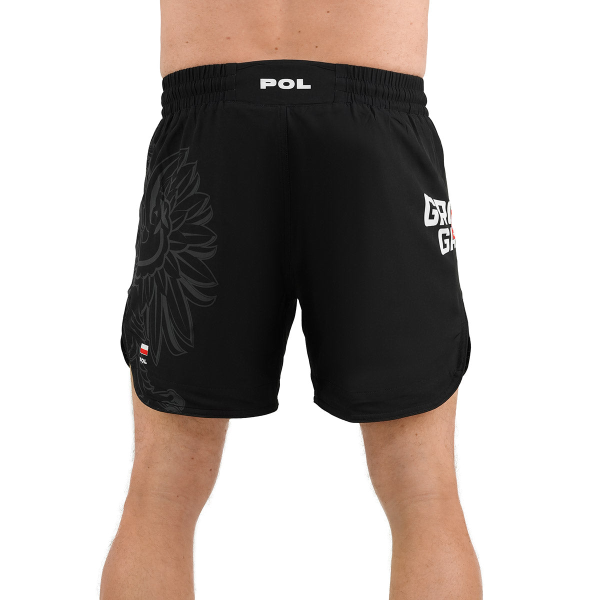 Lehké MMA Šortky Fukutsu Polsko 3.0 (Černý)