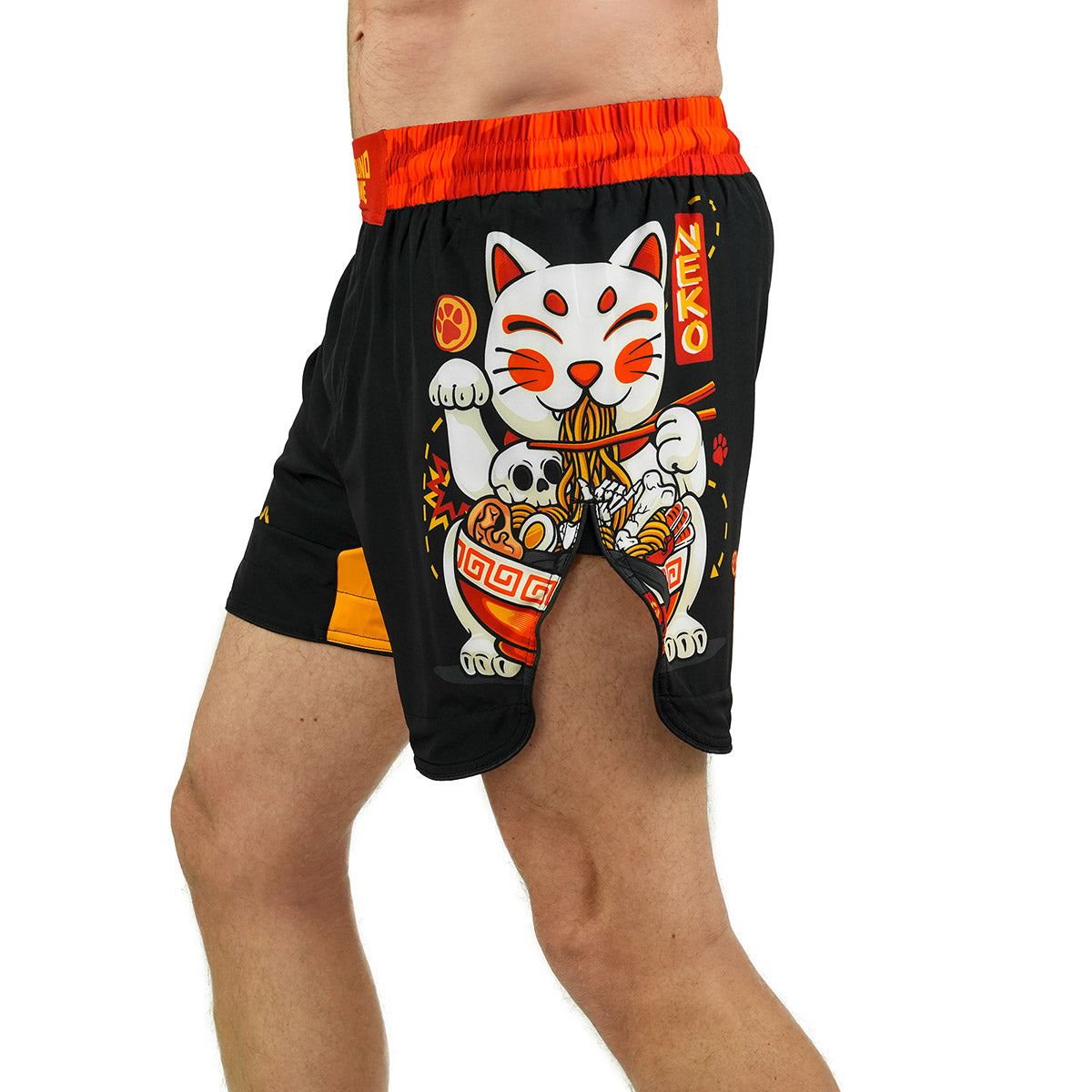 Lehké MMA Šortky Ramen Cat