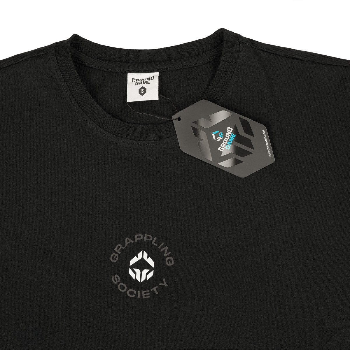 Oversize tričko Grappling Society (Černé)