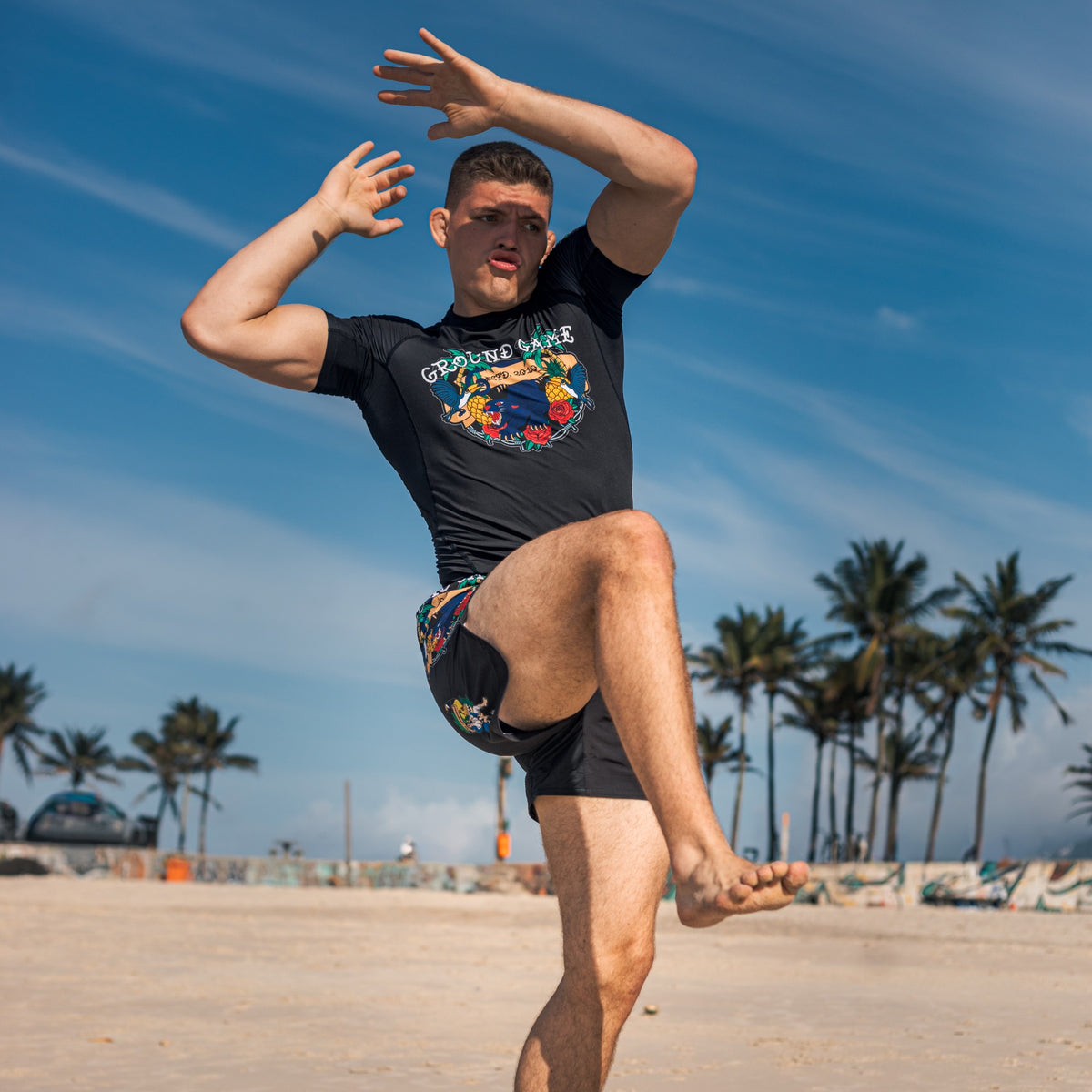 Rashguard Injury Collector s krátkým rukávem