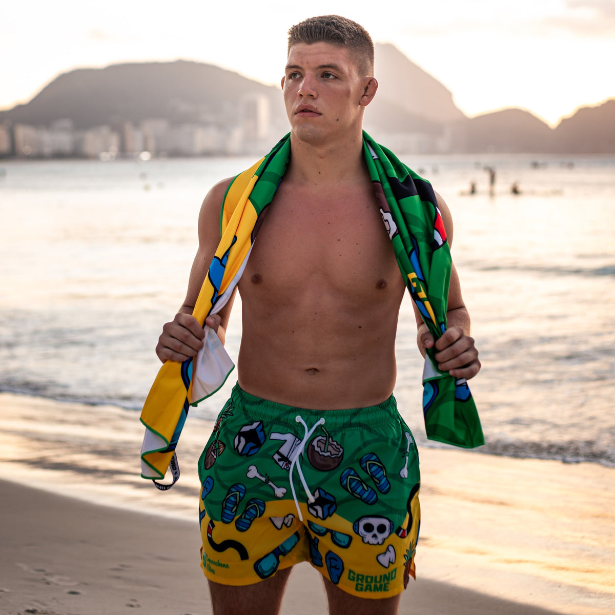 Pánské plavky Copacabana v BJJ stylu