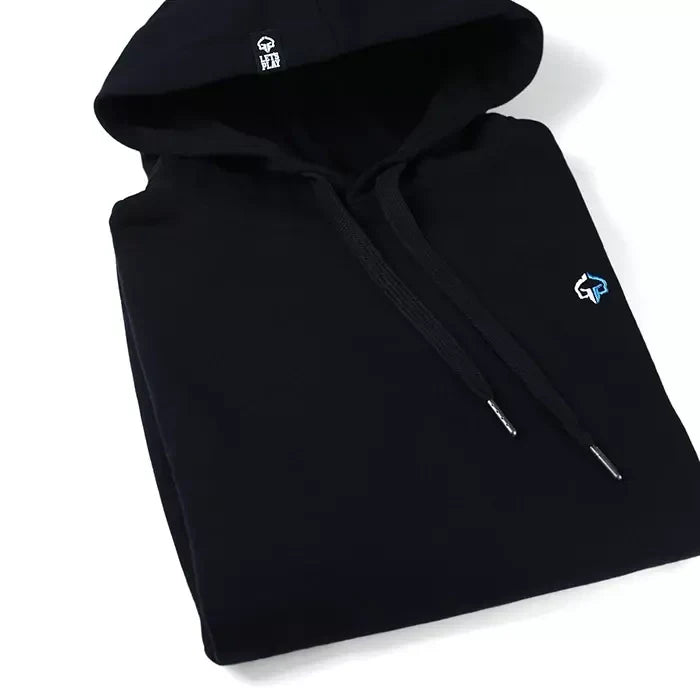Mikina s kapucí Minimal (černá)