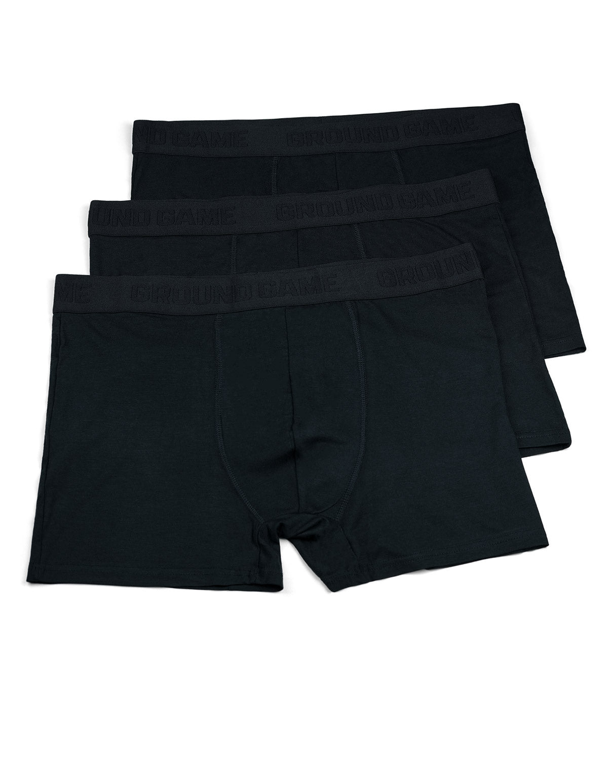 Pánské bambusové boxerky Shadow (černé), 3pack