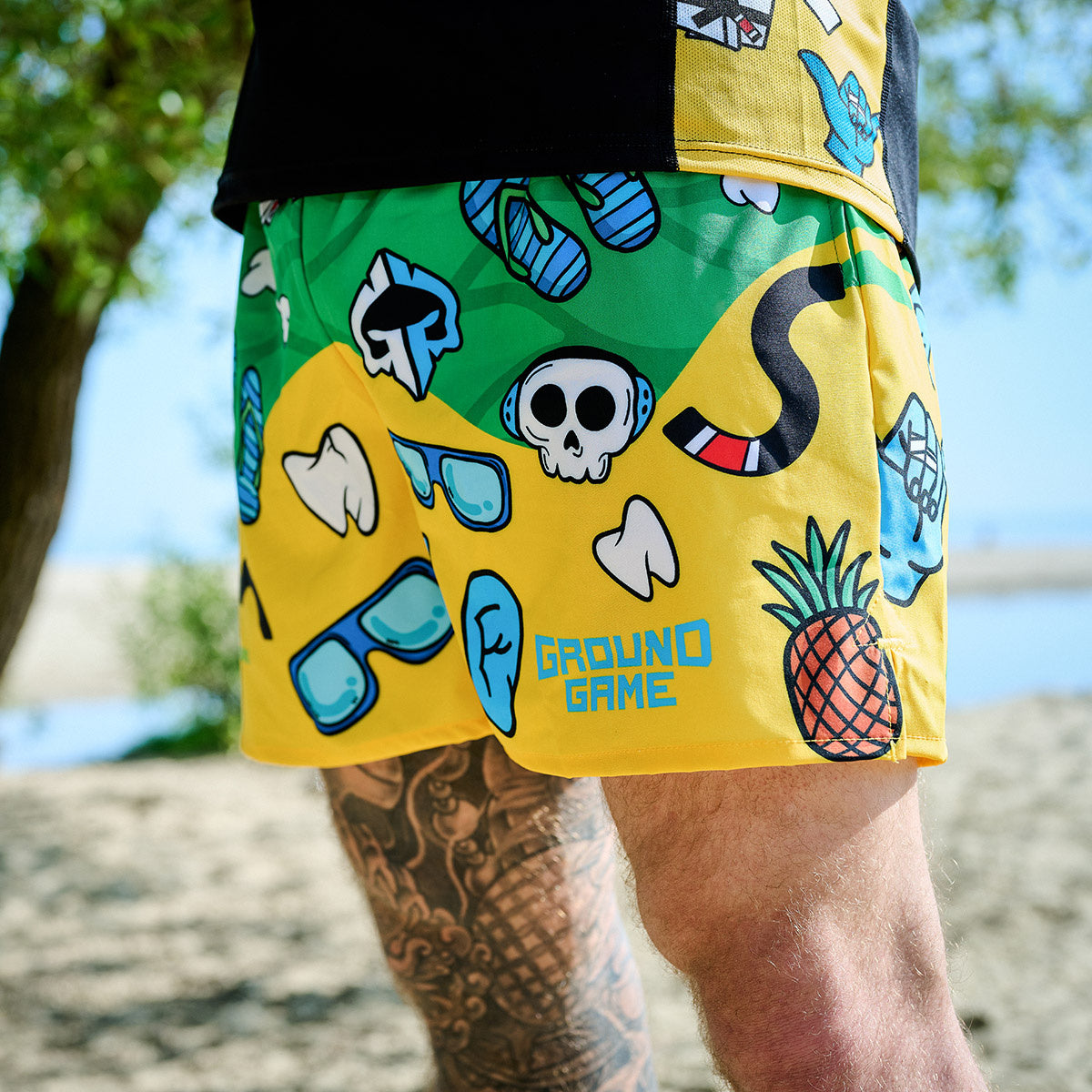 Pánské plavky Copacabana v BJJ stylu