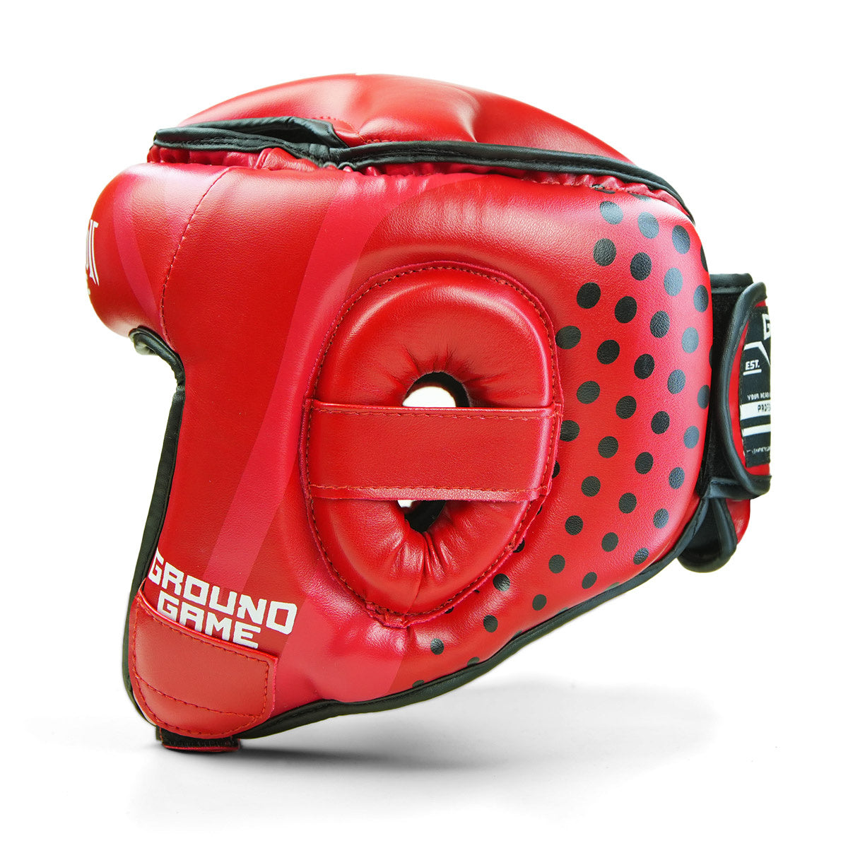 Turnajová boxerská přilba Cyborg (červená)