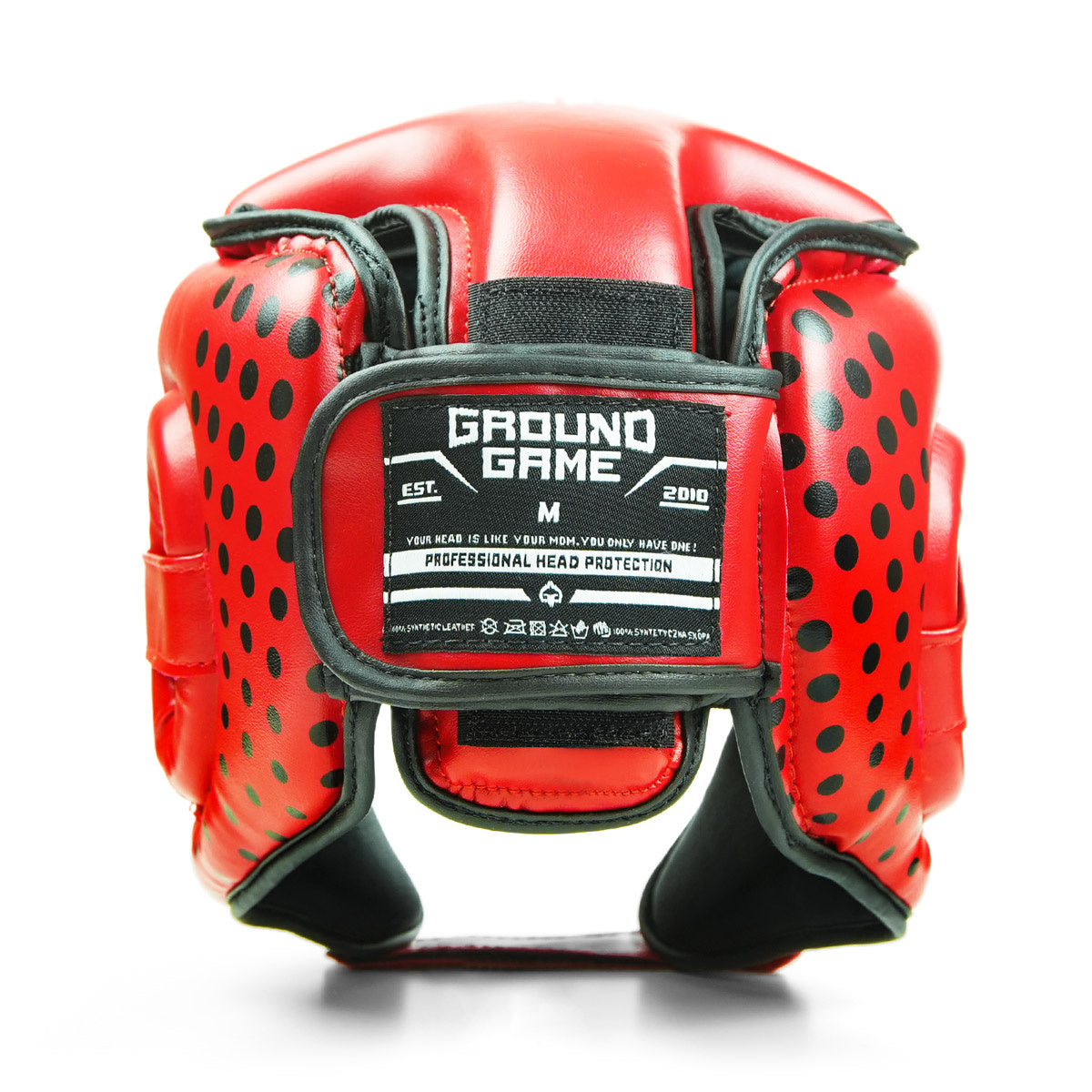 Turnajová boxerská přilba Cyborg (červená)