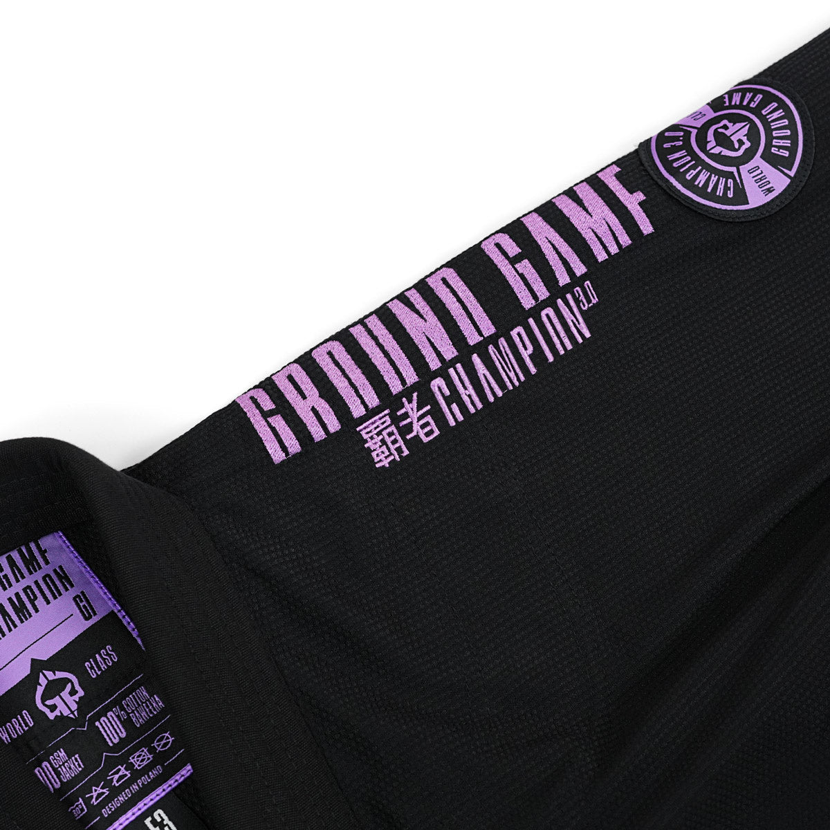 Dámské kimono/GI na BJJ Champion 3.0 Lavender (černé)