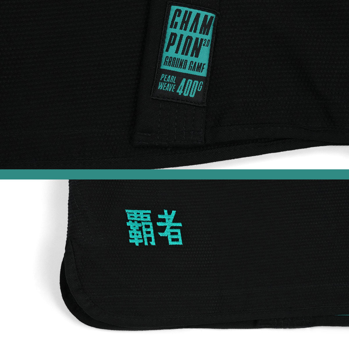 Dámské kimono/GI na BJJ Champion 3.0 Mint (černé)