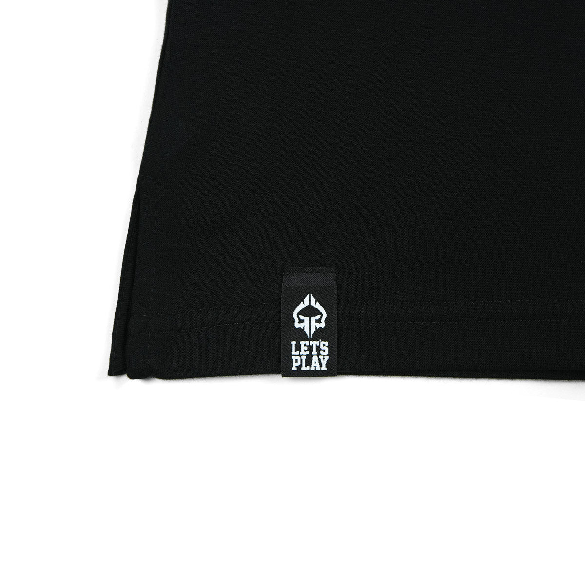 Polo tričko Label (černé)