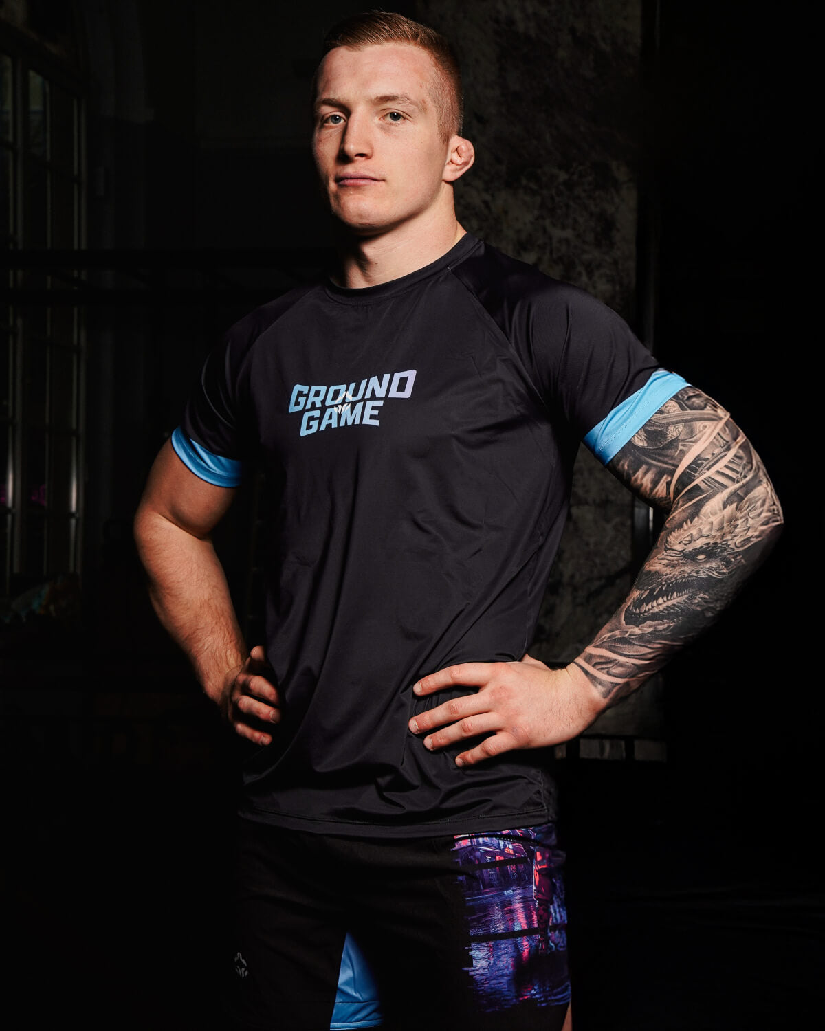 Tréninkové tričko Cyber Samurai