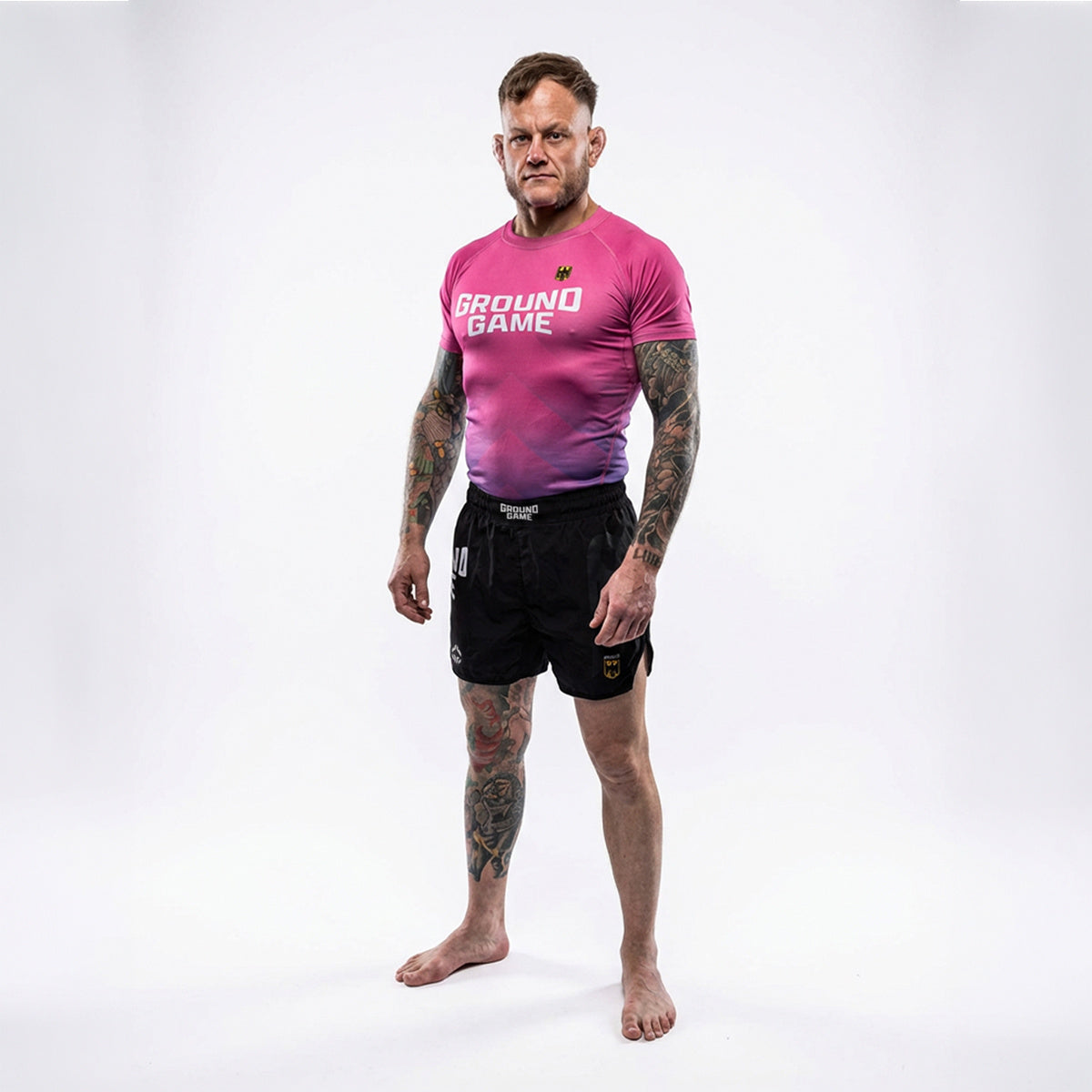 Lehké MMA šortky Německo (černé)