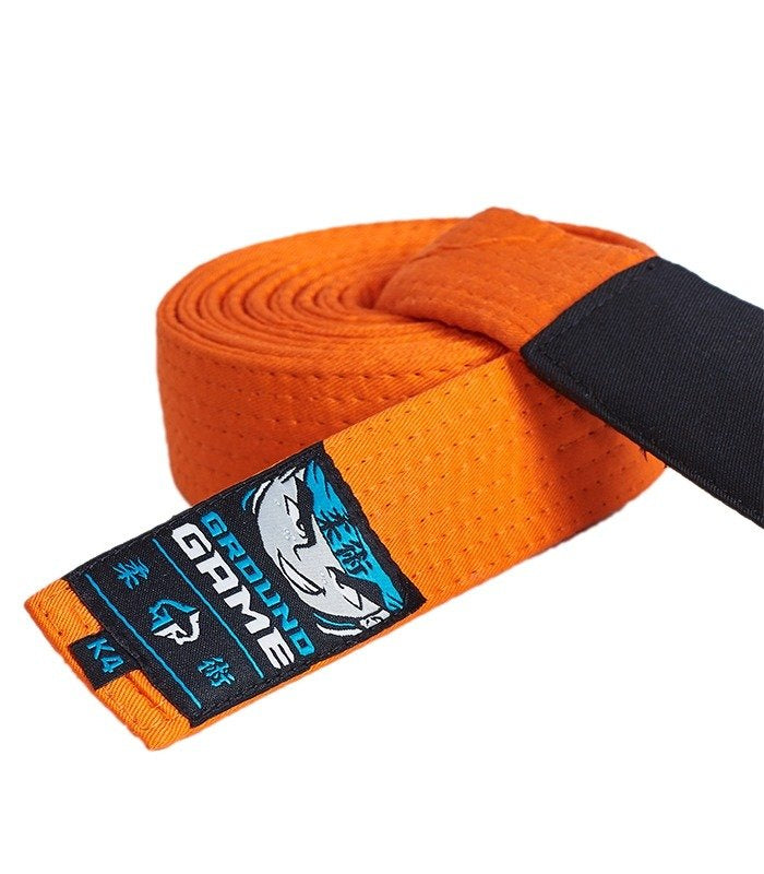 Pás pro děti na BJJ (oranžový)