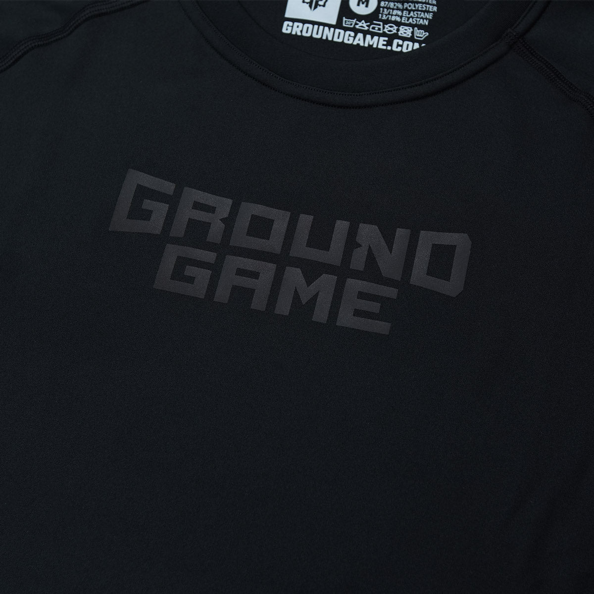 Rashguard Athletic Shadow Black s dlouhým rukávem
