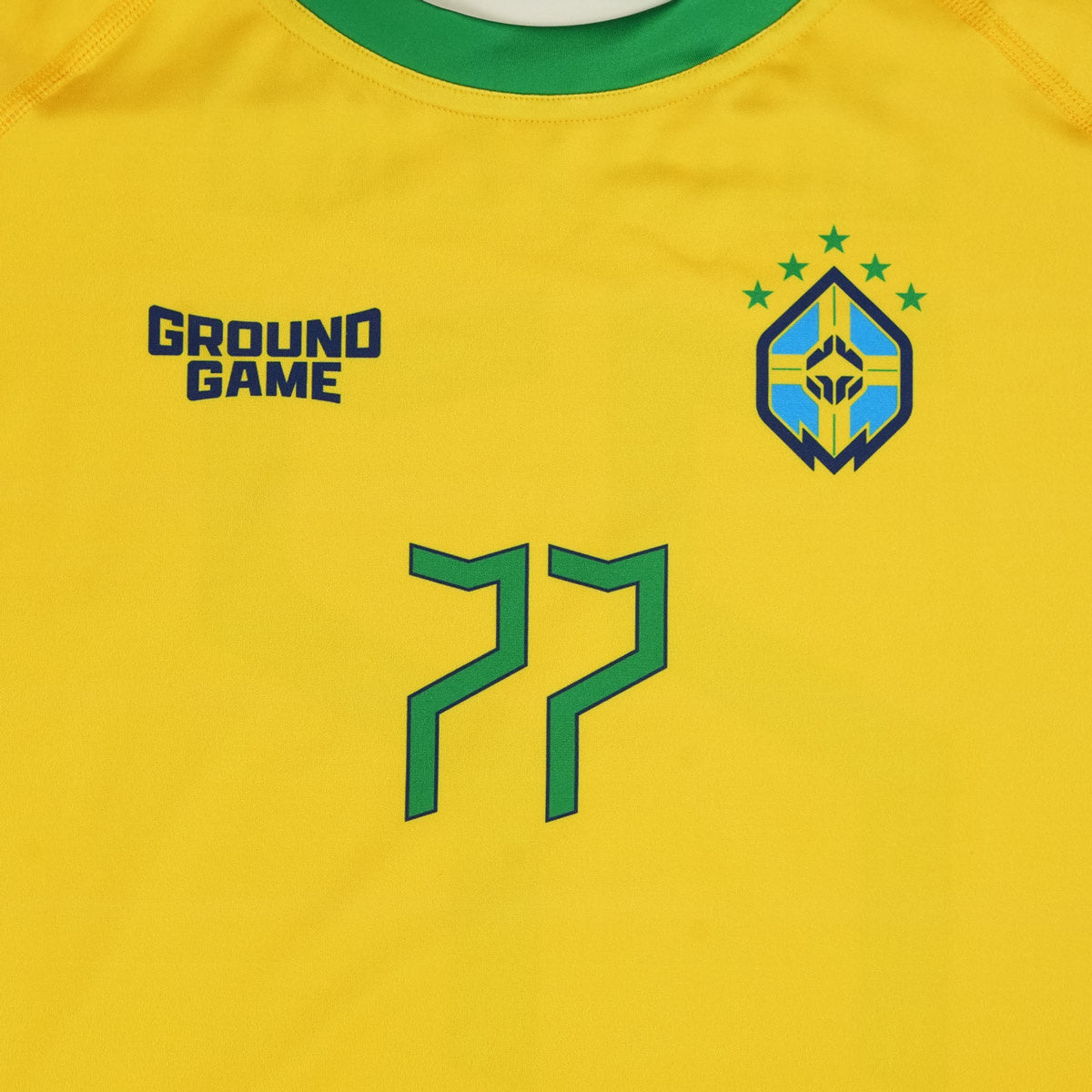 Rashguard Brazil Football s krátkým rukávem