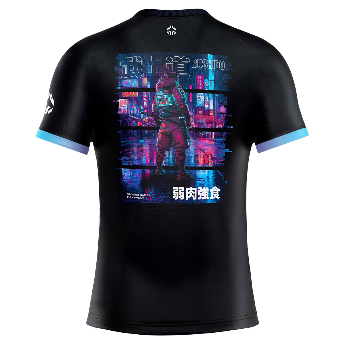 Rashguard Cyber Samurai s krátkým rukávem
