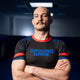 Rashguard Czechy s krátkým rukávem (černý)