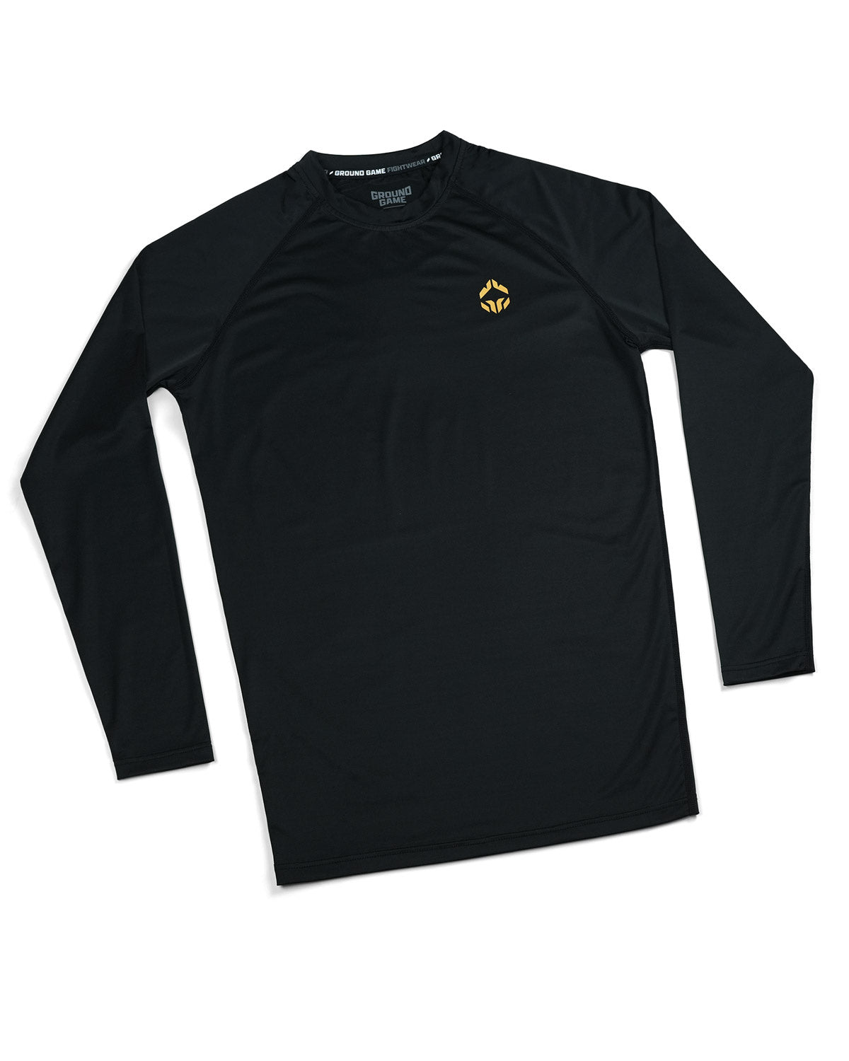 Rashguard Essential Gold s dlouhým rukávem