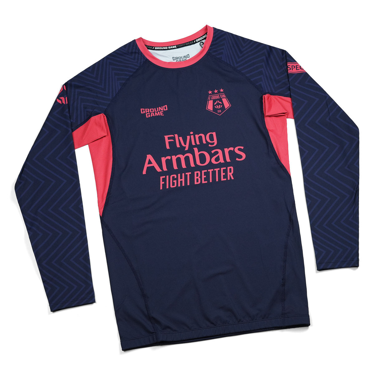 Rashguard FC Armbar s dlouhým rukávem (tmavě modrý)