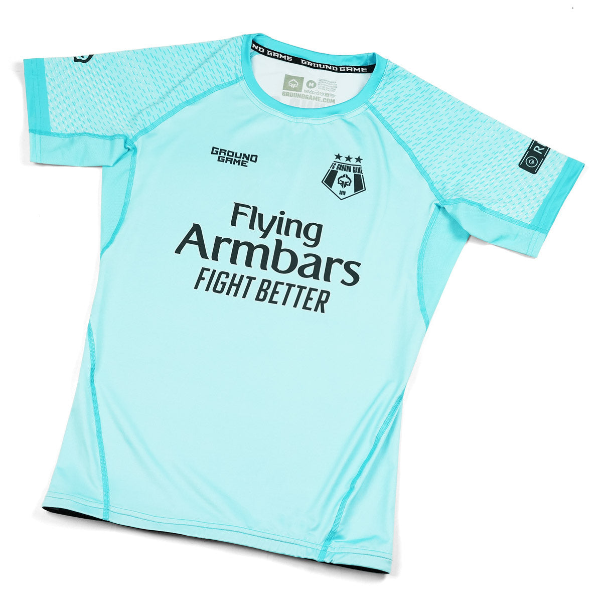 Rashguard FC Armbar s krátkým rukávem (mátový)