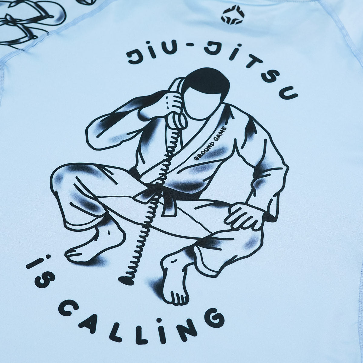 Rashguard Jiu-Jitsu is Calling x Noize s krátkým rukávem