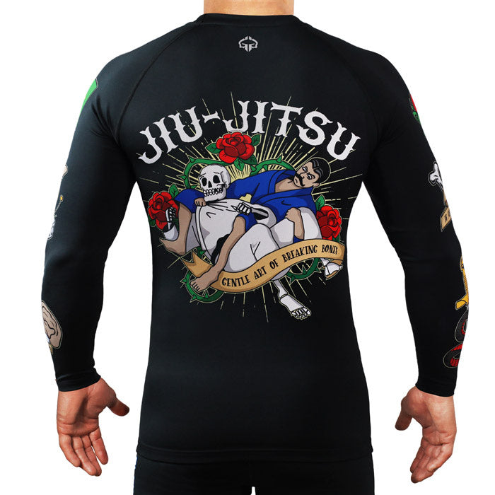 Rashguard Oldschool s dlouhým rukávem