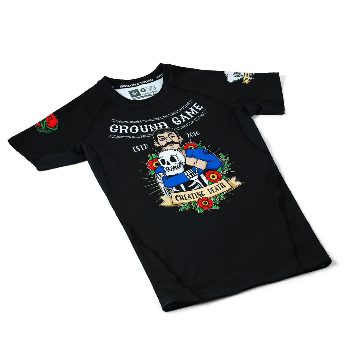 Rashguard Oldschool s krátkým rukávem