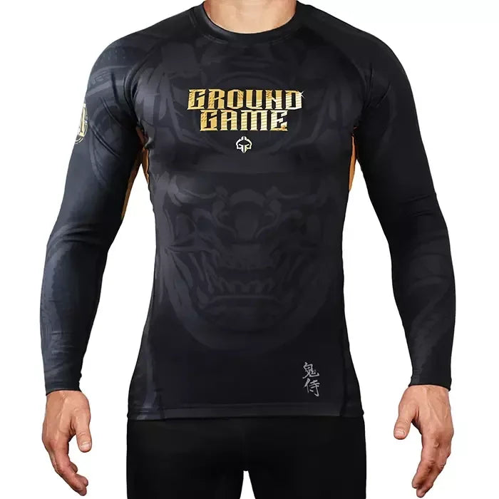 Rashguard Oni Samurai s dlouhým rukávem