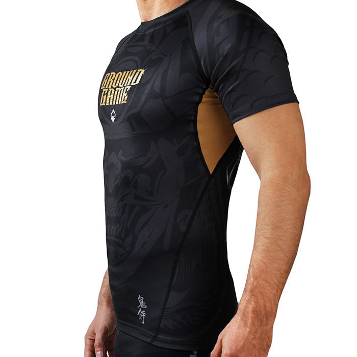 Rashguard Oni Samurai s krátkým rukávem