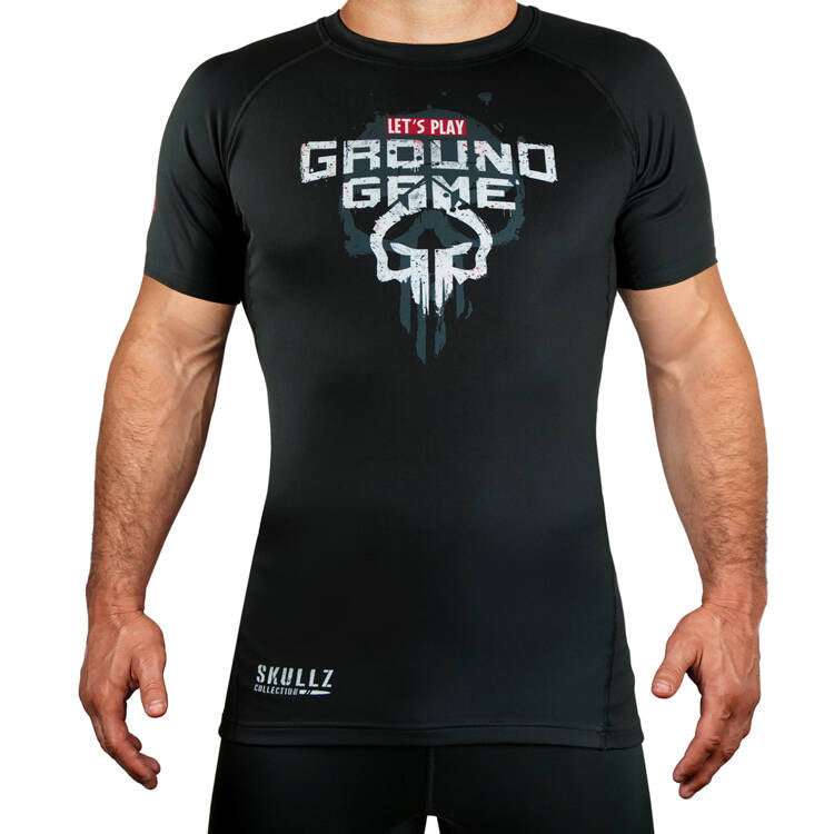 Rashguard Skullz s krátkým rukávem