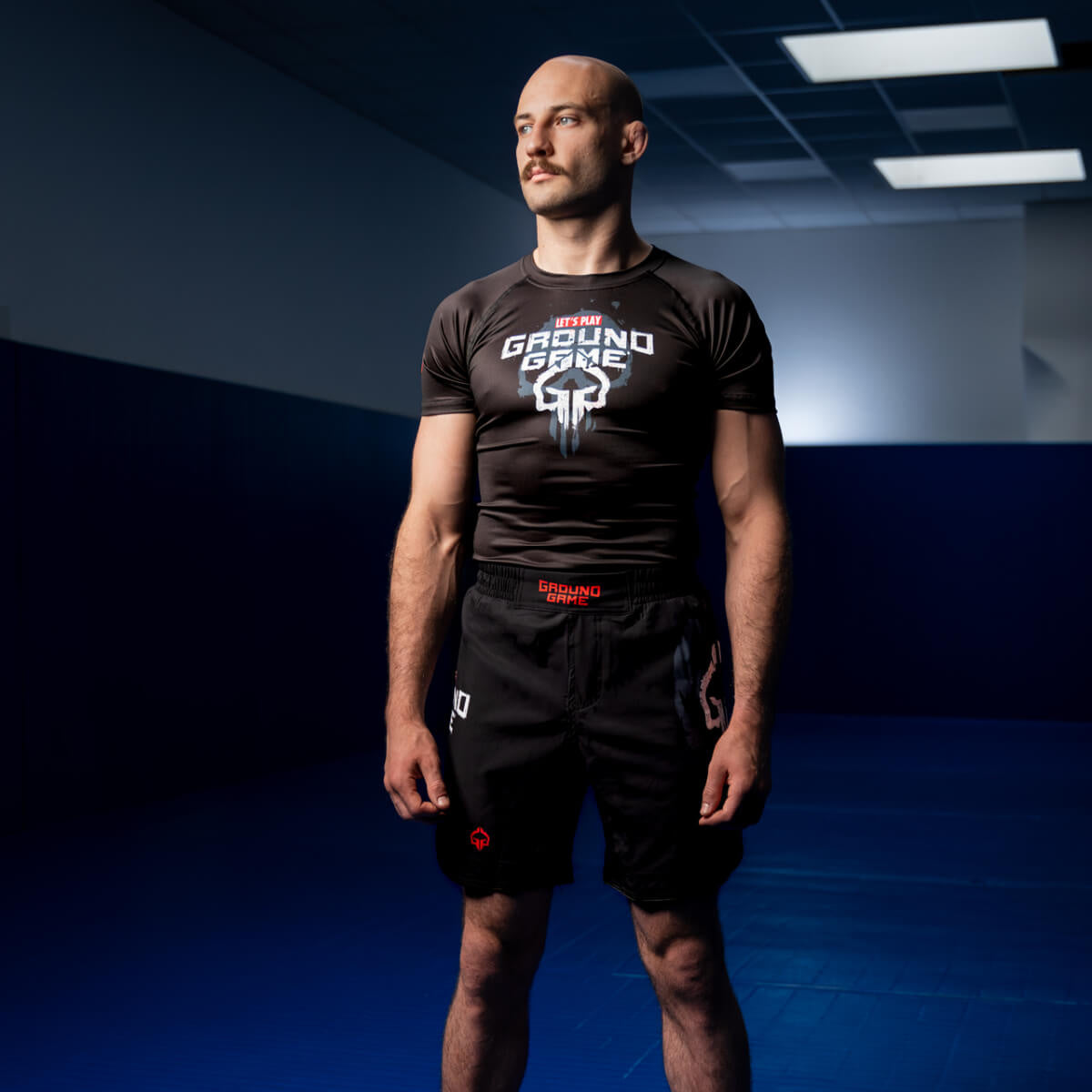 Rashguard Skullz s krátkým rukávem