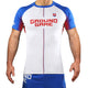 Rashguard Slovensko s krátkým rukávem (bílý)