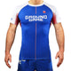 Rashguard Slovensko s krátkým rukávem (modrý)