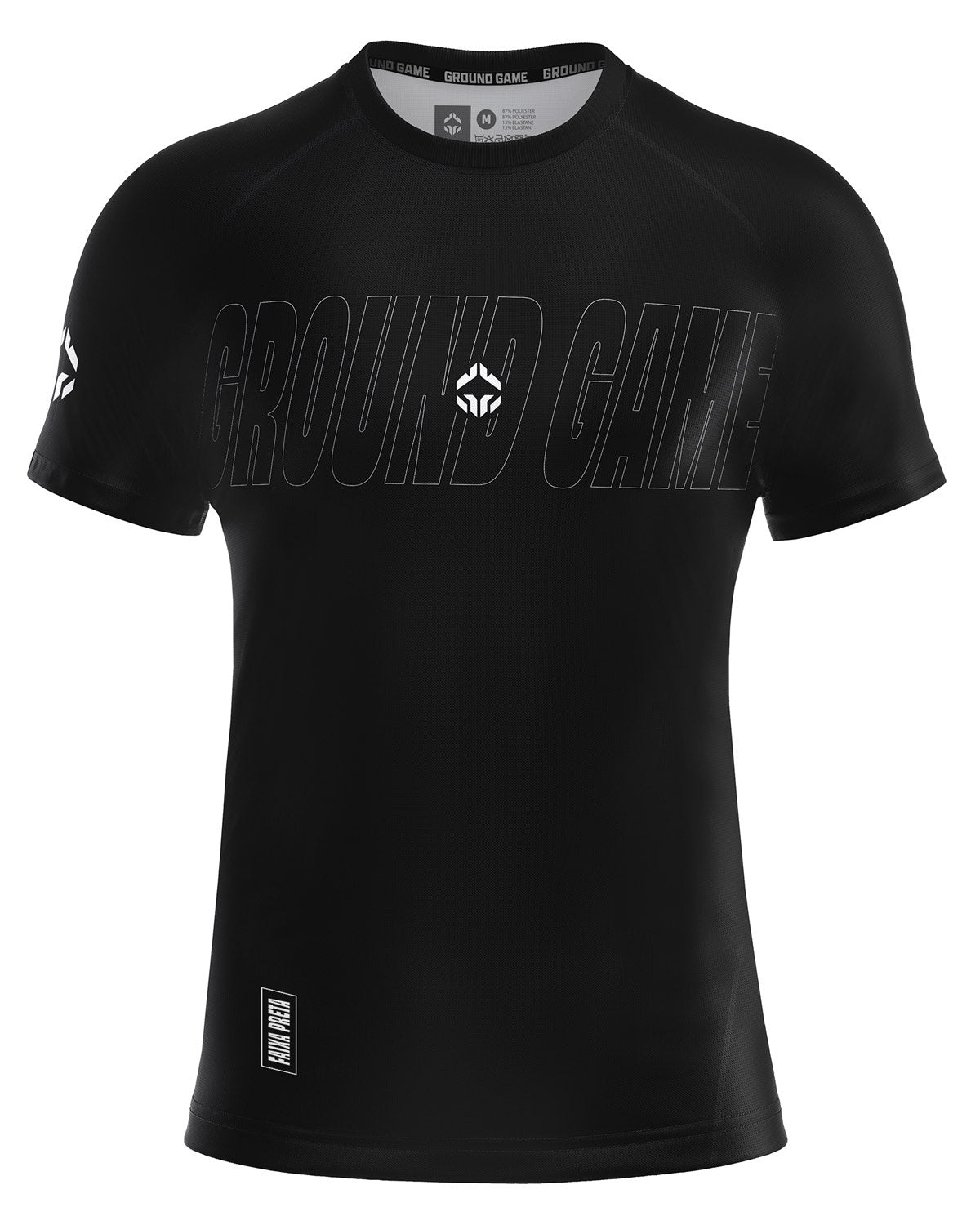 Rankingový rashguard na BJJ 2.0 podle IBJJF (černý)