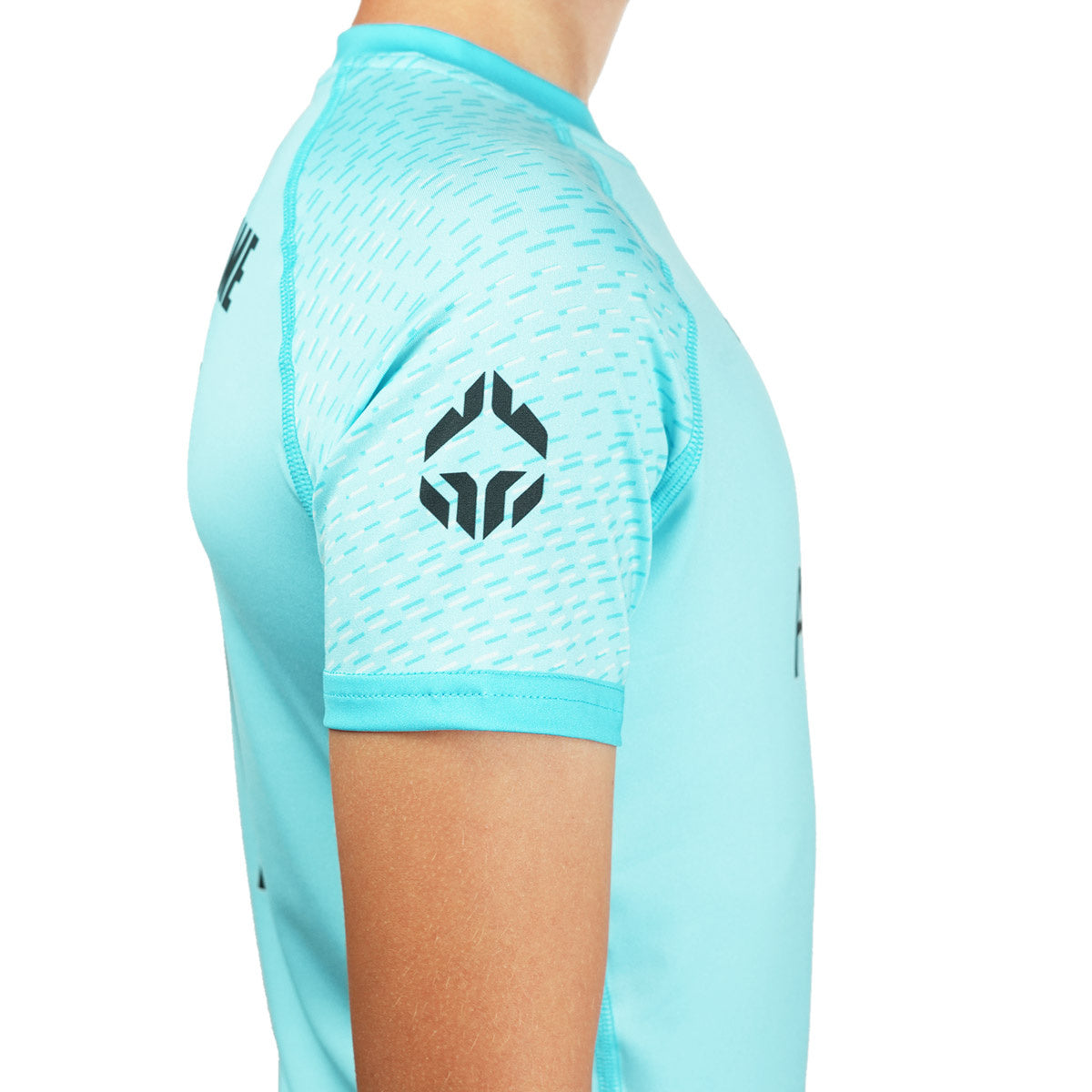 Dětský rashguard FC Armbar s krátkým rukávem (mátový)