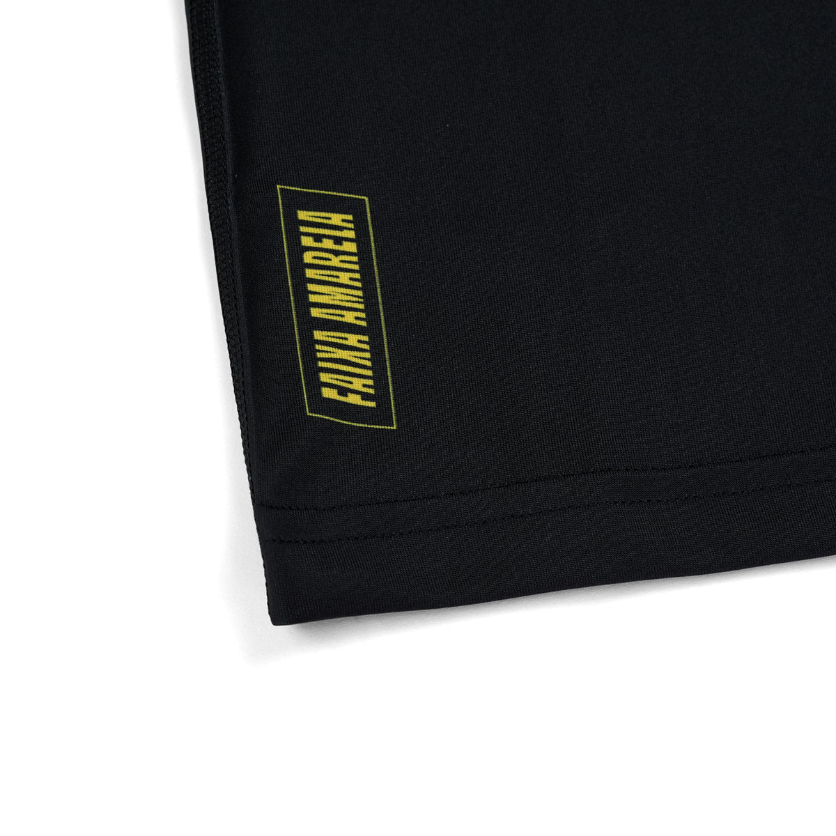 Dětský rashguard IBJJF Kids s krátkým rukávem (žlutý)