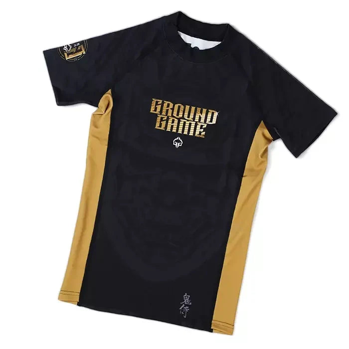 Dětský rashguard Oni Samurai s krátkým rukávem