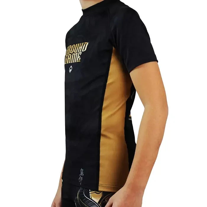 Dětský rashguard Oni Samurai s krátkým rukávem