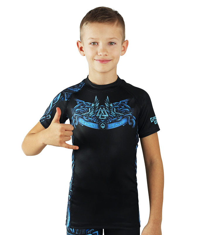 Dětský rashguard Viking Kids s krátkým rukávem