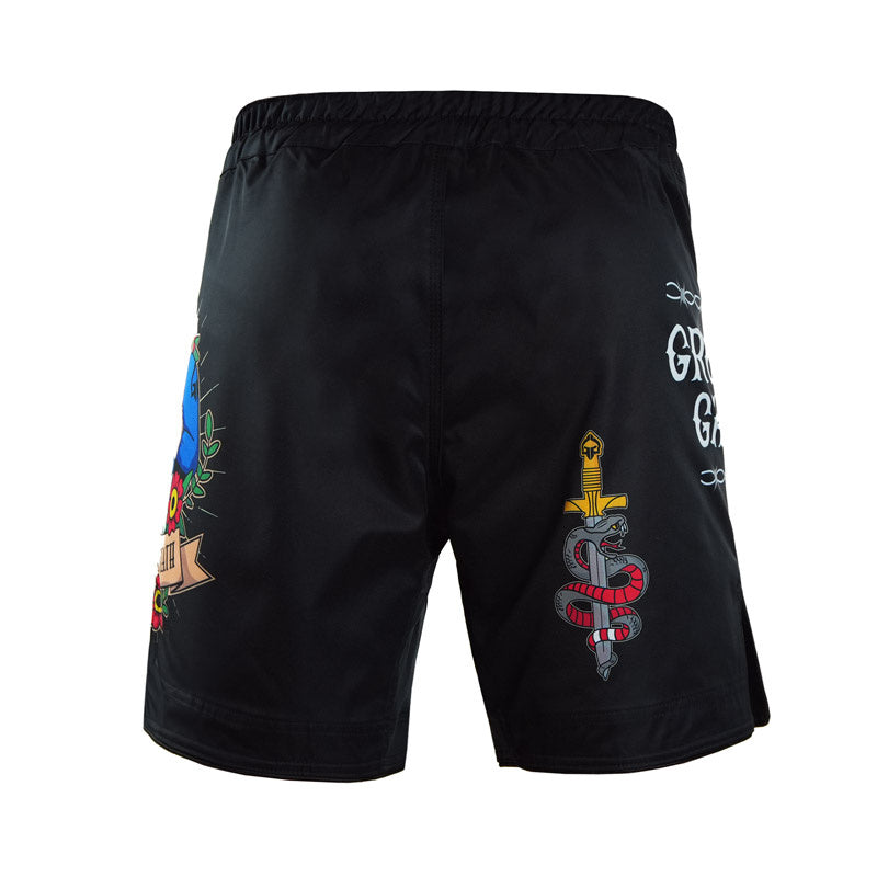 MMA šortky Oldschool
