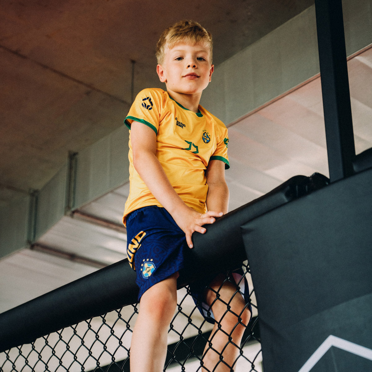 Dětské tréninkové šortky Brazil Football