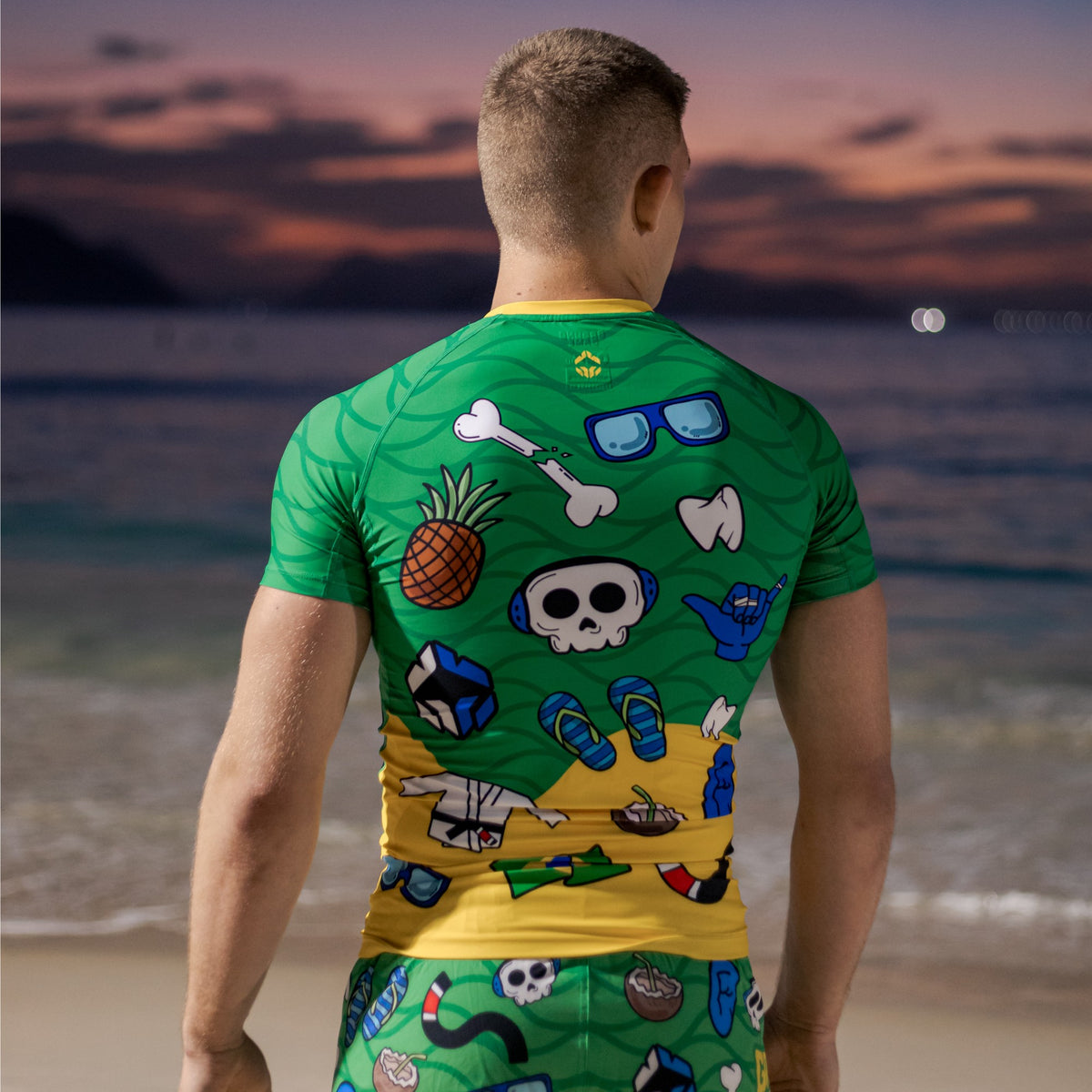 Rashguard Copacabana s krátkým rukávem
