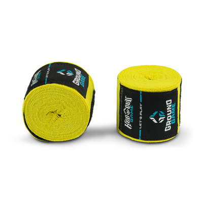 Boxerské bandáže / omotávky 4 m Neon (žluté)