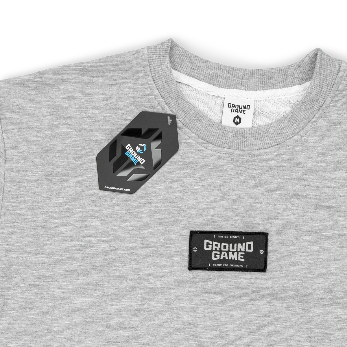 Mikina Crewneck Essential (Melanž)