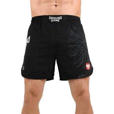 Lehké MMA Šortky Fukutsu Polsko 3.0 (Černý)