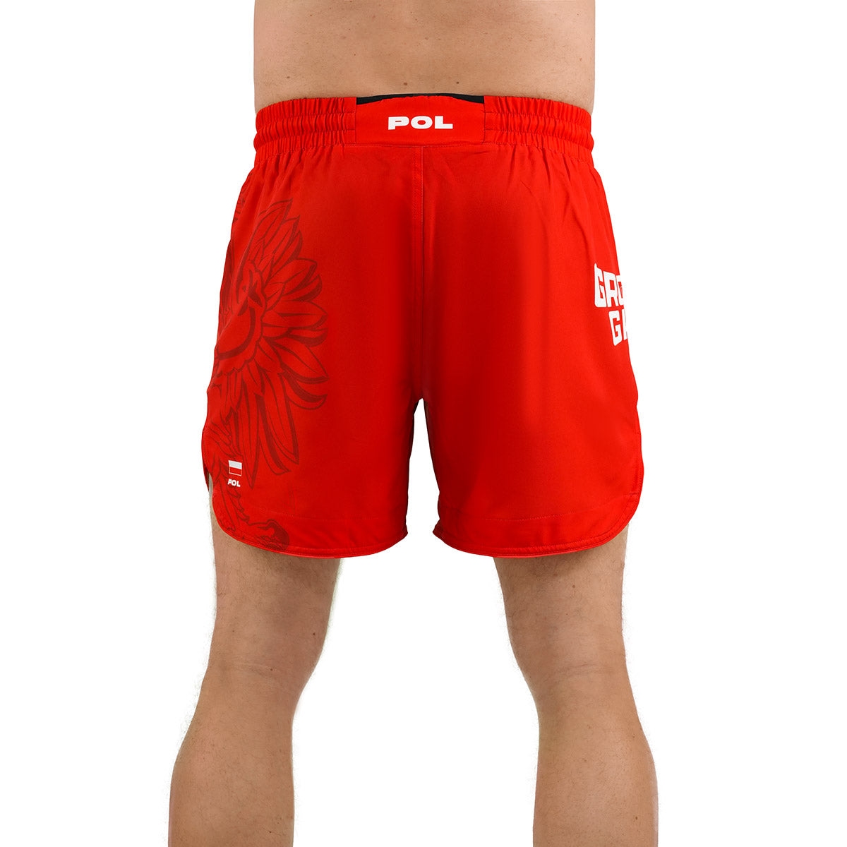 Lehké MMA Šortky Fukutsu Polsko 3.0 (Červený)