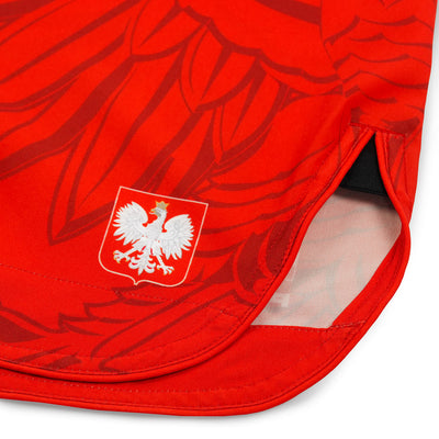 Lehké MMA Šortky Fukutsu Polsko 3.0 (Červený)