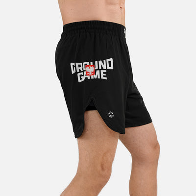 Lehké MMA Šortky Fukutsu Polsko 3.0 (Černý)