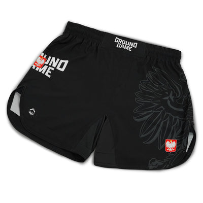 Lehké MMA Šortky Fukutsu Polsko 3.0 (Černý)